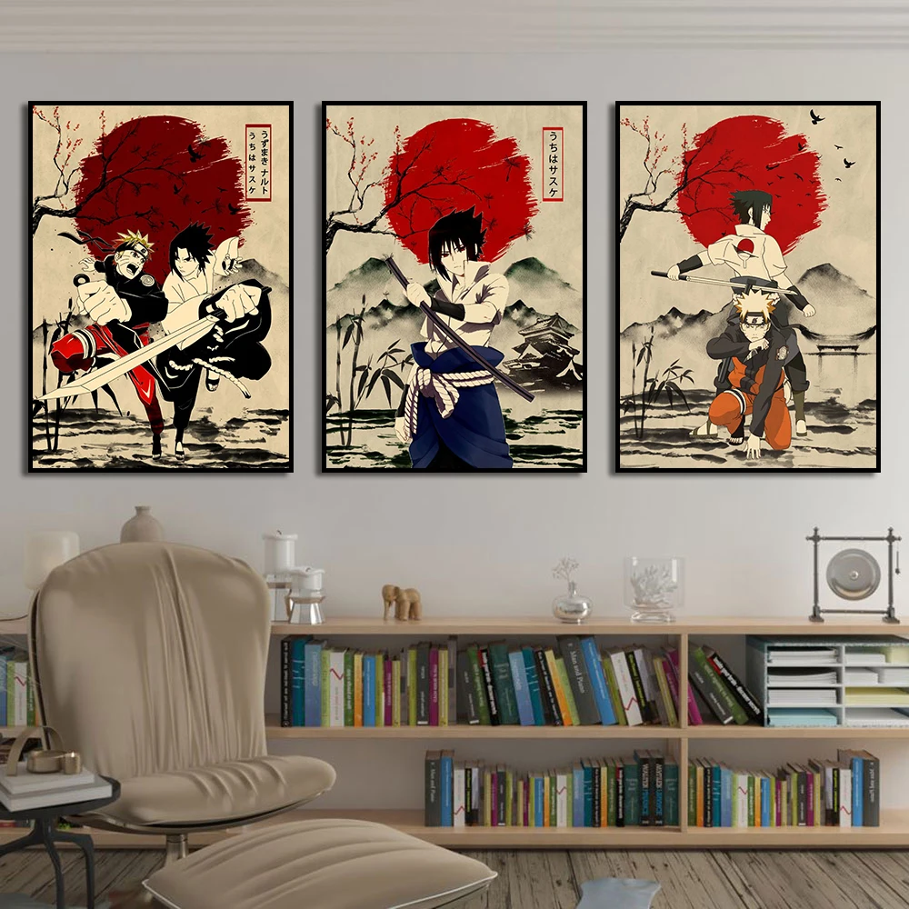 Japanese Classic Anime Naruto Uzumaki Kakashi Poster Wall Art Decoration Hd Canvas Painting Cuadros Mural Home Kids Room Decor
Japanese Classic Anime Naruto Uzumaki Kakashi Poster Wall Art Decoration Hd Canvas Painting Cuadros Mural Home Kids Room Decor