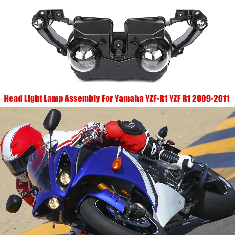 Передняя фара в сборе для мотоцикла, фара в сборе для Yamaha YZF-R1 YZF R1 2009 2010 2011
Передняя фара в сборе для мотоцикла, фара в сборе для Yamaha YZF-R1 YZF R1 2009 2010 2011