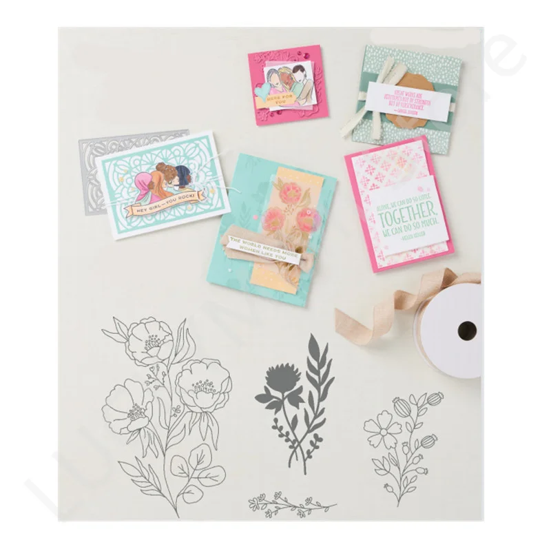 2022 New Arrival Flowers Metal Cutting Dies Clear Stamps For DIY Album Craft Handmade Scrapbooking Paper Card Embossing Cutters
2022 New Arrival Flowers Metal Cutting Dies Clear Stamps For DIY Album Craft Handmade Scrapbooking Paper Card Embossing Cutters