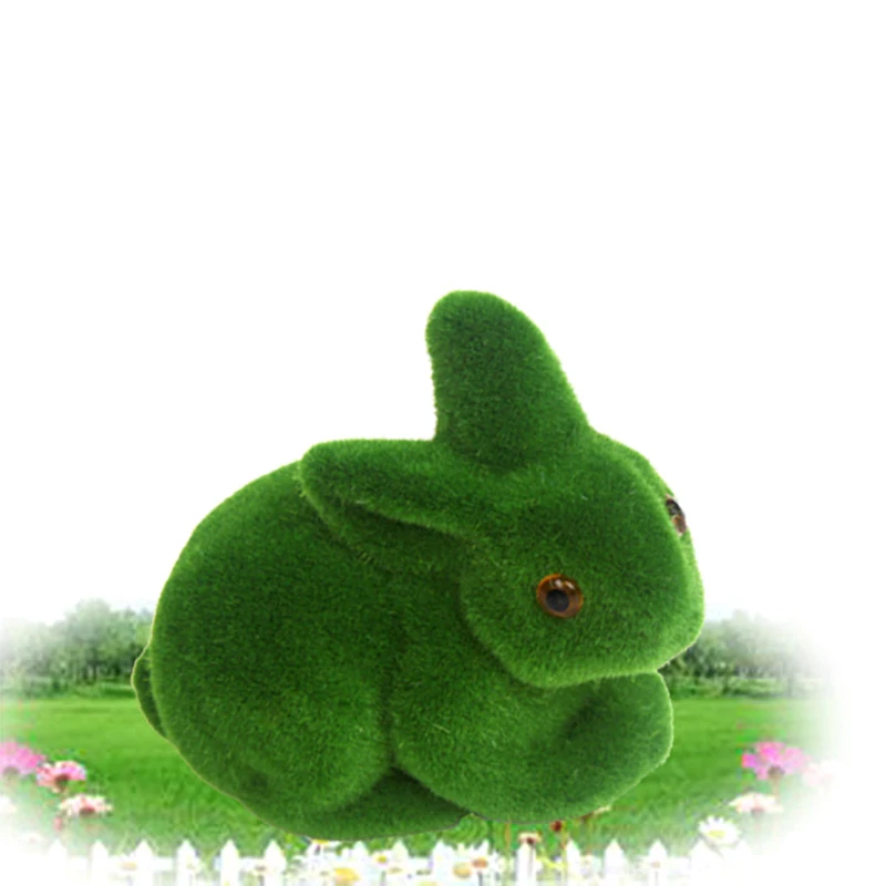 Moss Rabbit Statue Artificial Turf Grass Bunny Handmade Animal Figurine Ornament
Moss Rabbit Statue Artificial Turf Grass Bunny Handmade Animal Figurine Ornament