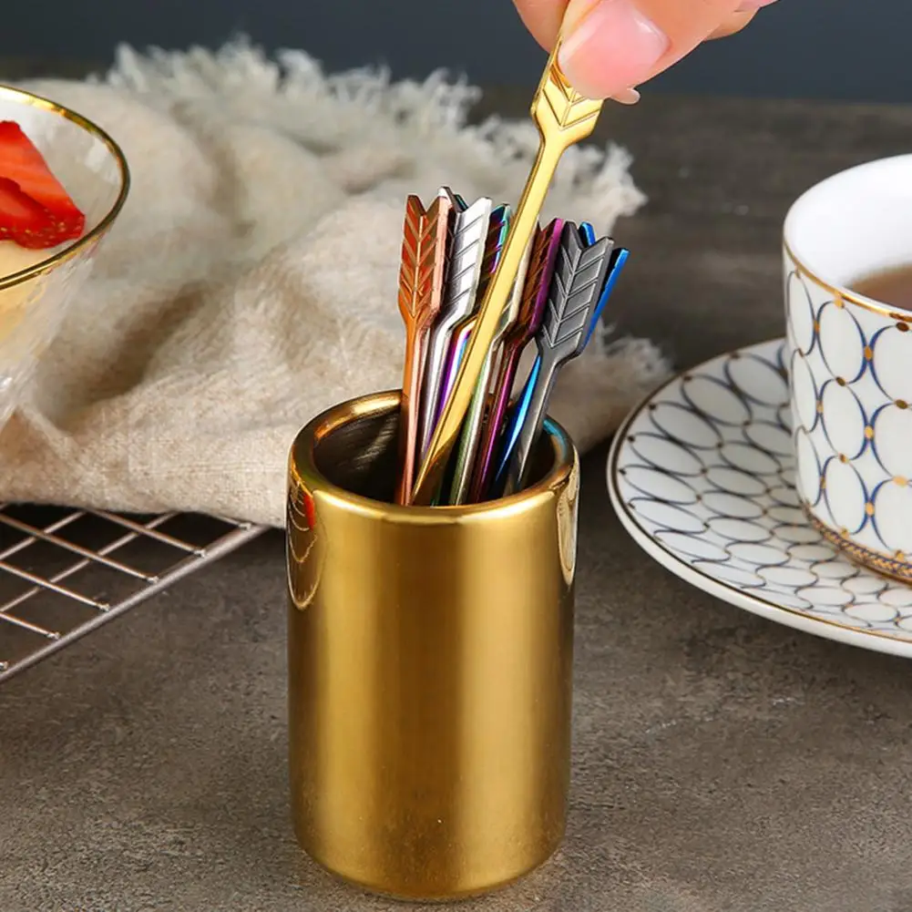 Tea Coffee Mixing Spoon Gold Spoon Long Handle Dessert Stainless Steel Vintage Teaspoons Drink Tableware 1PCS
Tea Coffee Mixing Spoon Gold Spoon Long Handle Dessert Stainless Steel Vintage Teaspoons Drink Tableware 1PCS