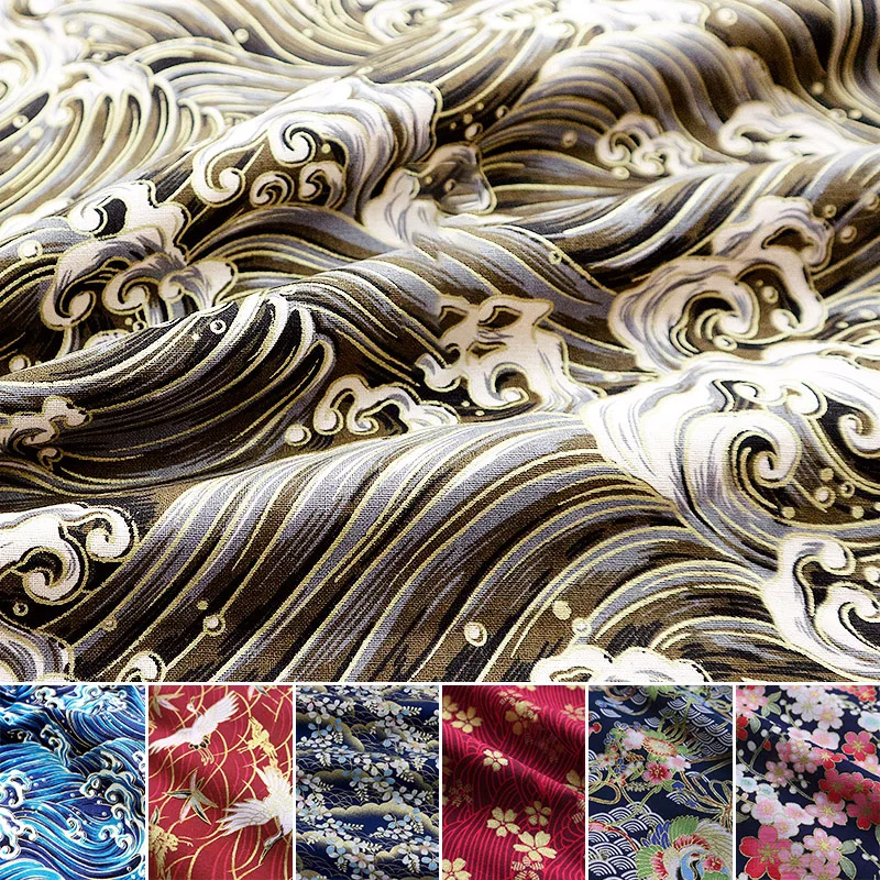 12 Colors Japanese Cotton Fabric Bronzing Printed Fabric For Kimono Cheongsam , DIY Patchwork Crafts , Sewing Doll Bag Material
12 Colors Japanese Cotton Fabric Bronzing Printed Fabric For Kimono Cheongsam , DIY Patchwork Crafts , Sewing Doll Bag Material