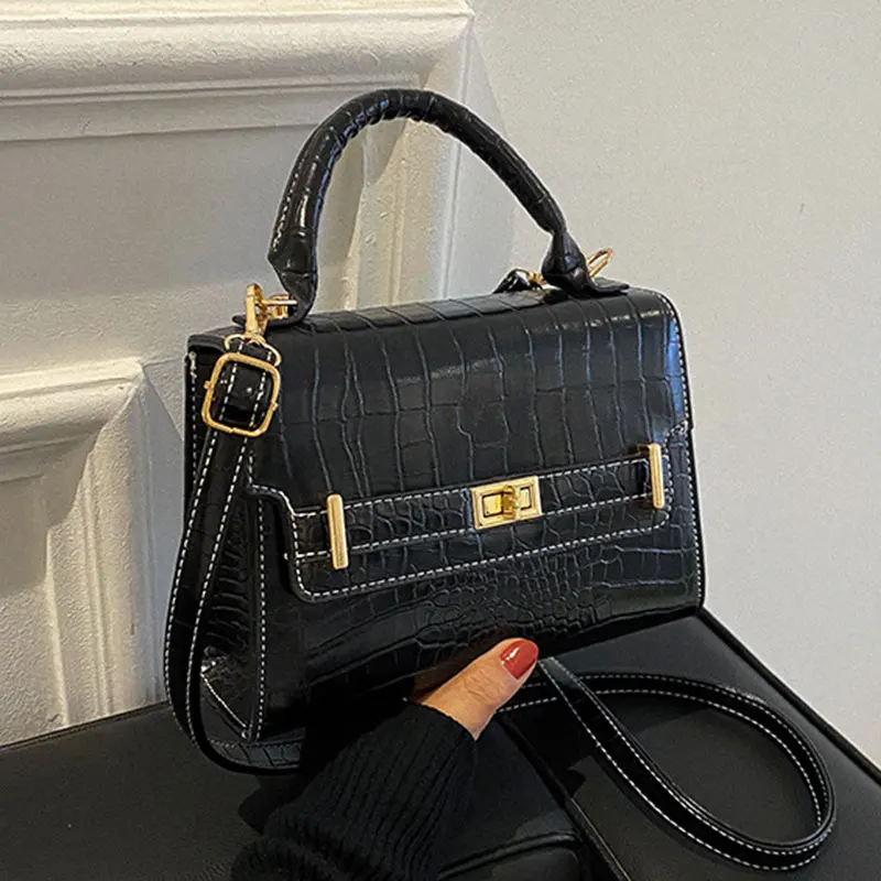 Однотонные квадратные сумки через плечо из искусственной кожи аллигатора для женщин, Маленькая женская дизайнерская сумка с клапаном, трен...
Однотонные квадратные сумки через плечо из искусственной кожи аллигатора для женщин, Маленькая женская дизайнерская сумка с клапаном, трен...