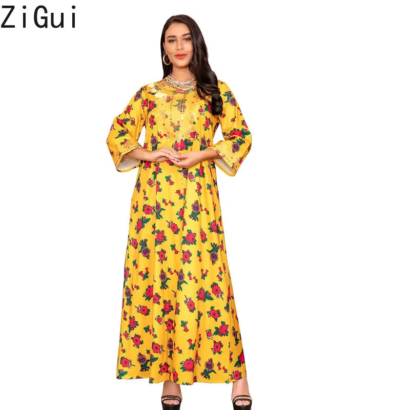Zigui Dubai Dresses Party Evening O Neck Long Sleeve Embroidery Sequin Floral Elegant Gold Long Dress
Zigui Dubai Dresses Party Evening O Neck Long Sleeve Embroidery Sequin Floral Elegant Gold Long Dress
