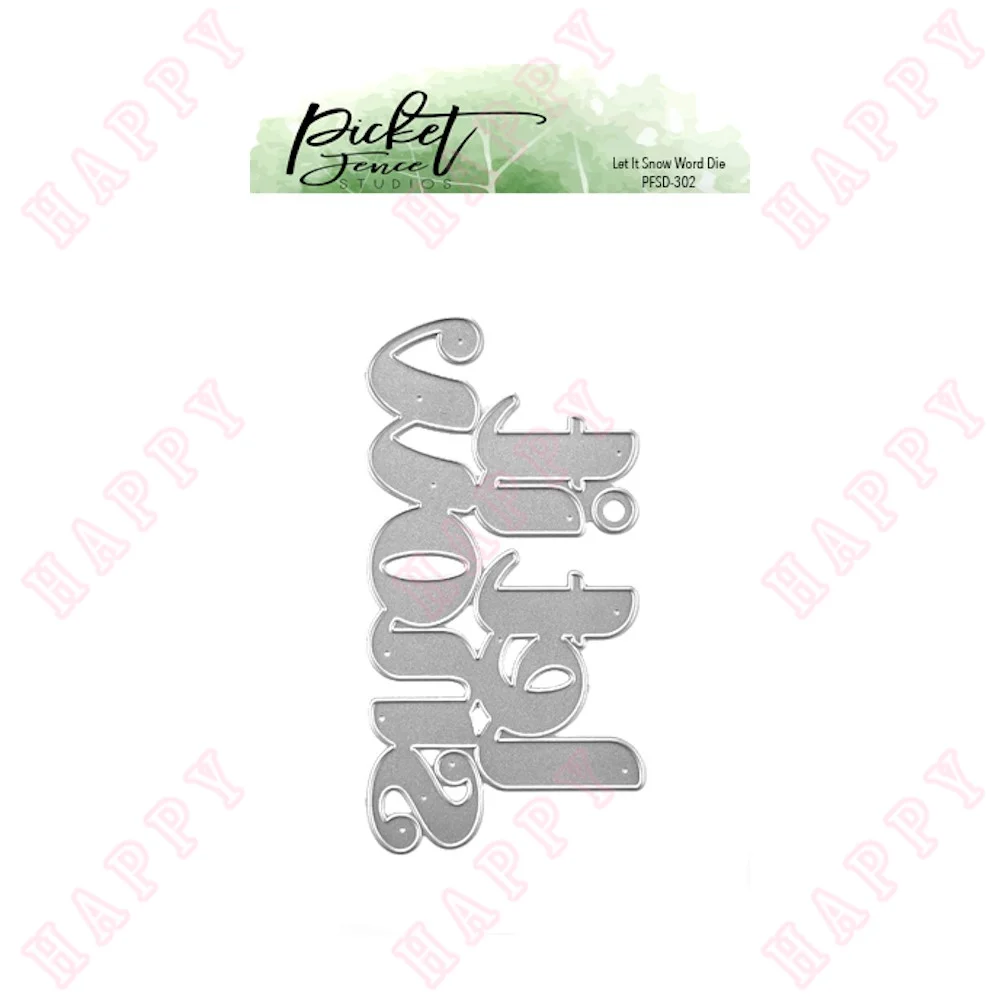 Metal Cutting Let It Snow Word Dies Scrapbooking Diary Bookmark Envelope Paper Craft Embossing Handmade Knife Mould Blade Punch
Metal Cutting Let It Snow Word Dies Scrapbooking Diary Bookmark Envelope Paper Craft Embossing Handmade Knife Mould Blade Punch