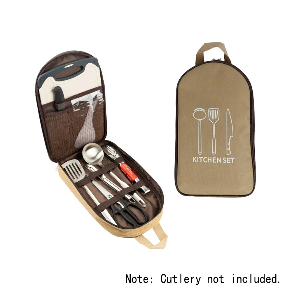 Outdoor Camping Cookware Storager Cooking Utensil Organizer Portable Oxford Kitchen Ware Storage Bag Travel Tableware Pouch 
Outdoor Camping Cookware Storager Cooking Utensil Organizer Portable Oxford Kitchen Ware Storage Bag Travel Tableware Pouch