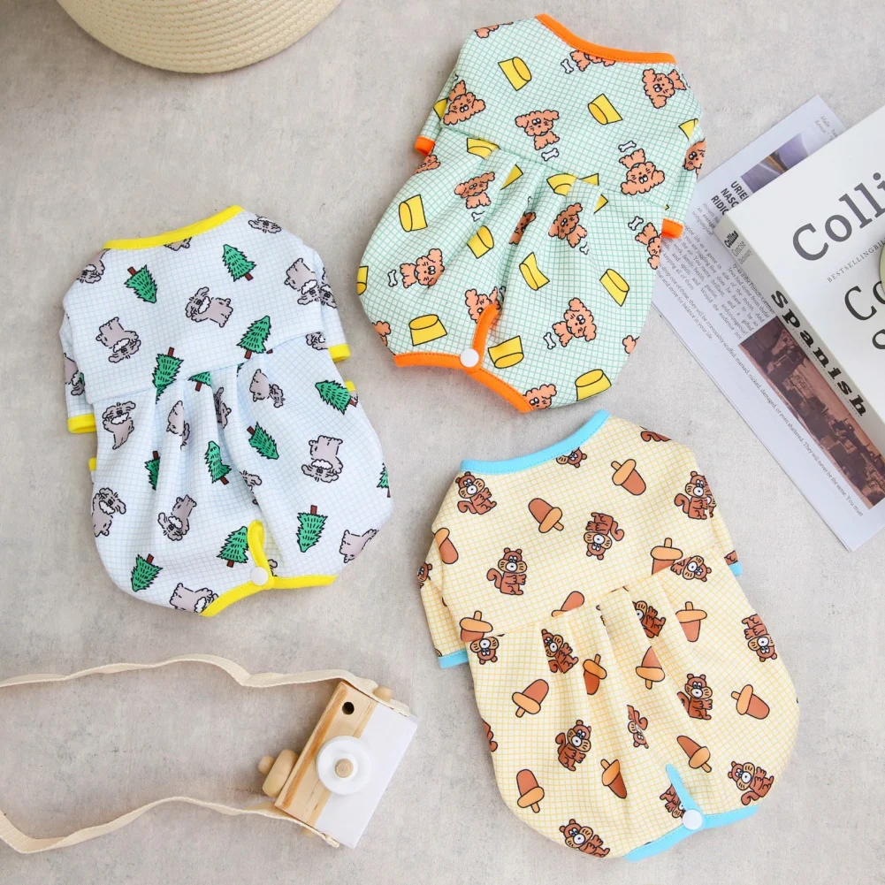 Pet Puppy Jumpsuit Dog Pajamas Soft Puppy Rompers For Small Dogs Cute Clothes Onesies Puppy Nightshirt Pet Puppy Dog Cat Apparel
Pet Puppy Jumpsuit Dog Pajamas Soft Puppy Rompers For Small Dogs Cute Clothes Onesies Puppy Nightshirt Pet Puppy Dog Cat Apparel