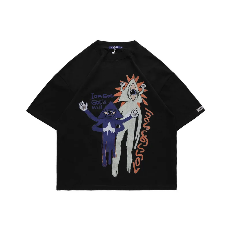 Best Seller Hip Hop T Shirt Men Harajuku One-Eyed Alien Print Tees Summer Couples Streetwear Oversize Short Sleeve Tops T-Shirts
Best Seller Hip Hop T Shirt Men Harajuku One-Eyed Alien Print Tees Summer Couples Streetwear Oversize Short Sleeve Tops T-Shirts