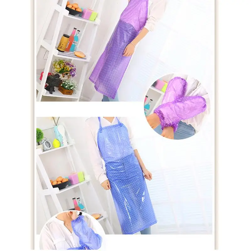 Transparent DotsDesign Kitchen Apron Acid Resistant Apron PVC Simple Anti Oil & Waterproof Transparent Kitchen Apron For Cooking
Transparent DotsDesign Kitchen Apron Acid Resistant Apron PVC Simple Anti Oil & Waterproof Transparent Kitchen Apron For Cooking