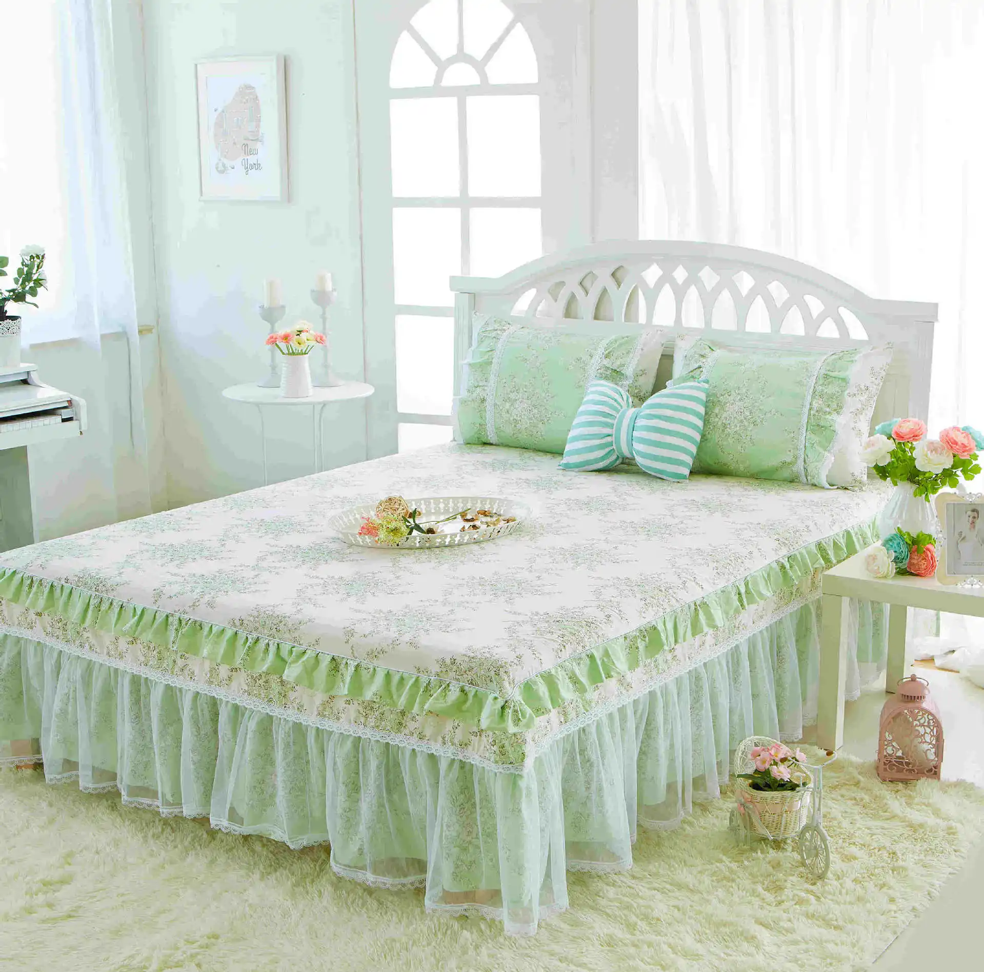 Best 1pcs Cotton Lace Drop Bed Skirt Bedspread Girl Room Princess Solid Color Bedspread Double Bed Decorate Protection Cover
Best 1pcs Cotton Lace Drop Bed Skirt Bedspread Girl Room Princess Solid Color Bedspread Double Bed Decorate Protection Cover