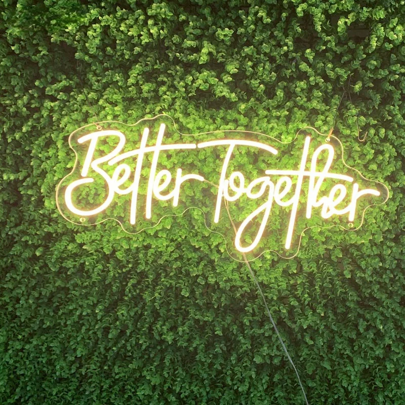 Лучше вместе-letrero светодиодный de Neon personalizado, luces de pantana, decorar de cumплизацию, имя, logotipo personalizado
Лучше вместе-letrero светодиодный de Neon personalizado, luces de pantana, decorar de cumплизацию, имя, logotipo personalizado