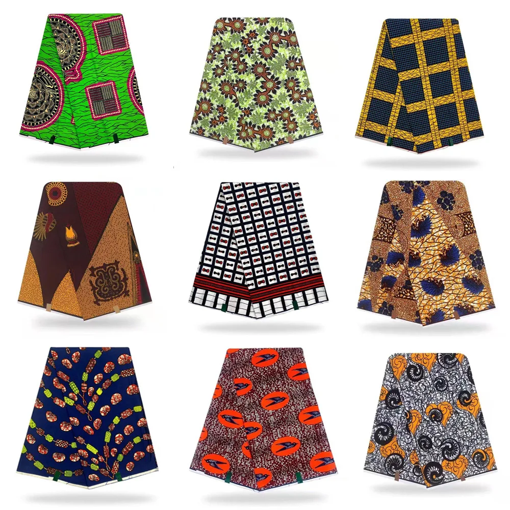 Новинка 2023, модная африканская восковая Ткань, 100% хлопок, Нигерия, Анкара, ткань, стандартная голландская Высококачественная швейная ткань 
Новинка 2023, модная африканская восковая Ткань, 100% хлопок, Нигерия, Анкара, ткань, стандартная голландская Высококачественная швейная ткань