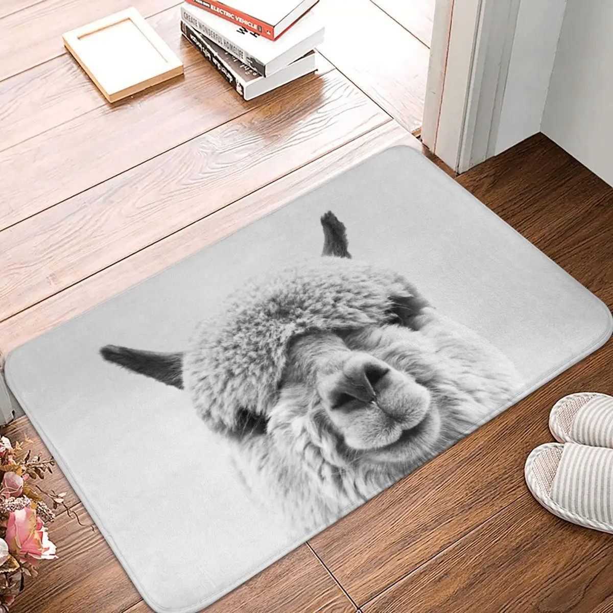 Bath Mat Alpaca Decor 3D Rug Carpet Doormat Anti-slip Entrance Living Room Home Kitchen Washable Bathroom Dancing
Bath Mat Alpaca Decor 3D Rug Carpet Doormat Anti-slip Entrance Living Room Home Kitchen Washable Bathroom Dancing