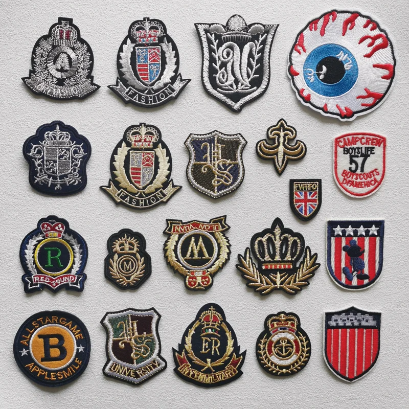 Logo Embroidery Patch Iron On Patches DIY Rock Style Punk Patches On Clothes Fashion Stripe DIY Punk Badges Sticker
Logo Embroidery Patch Iron On Patches DIY Rock Style Punk Patches On Clothes Fashion Stripe DIY Punk Badges Sticker