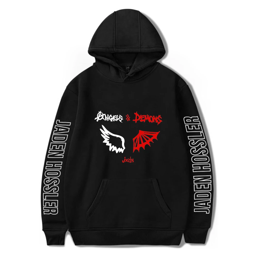 Popular Jaden Hossler Hoodie Angelic Demon Wing Print Sweatshirts Men Women Hip Hop Clothes Hoodies Harajuku Streetwear Clothing
Popular Jaden Hossler Hoodie Angelic Demon Wing Print Sweatshirts Men Women Hip Hop Clothes Hoodies Harajuku Streetwear Clothing
