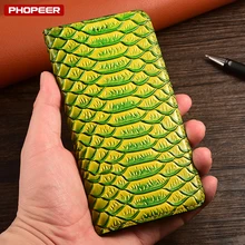 Luxury Boa skin Genuine leather Case For Samsung Galaxy S6 S7 S8 S9 S10 S10e S20 S21 S22 S23 Plus FE Edge Ultra Phone Cover Case