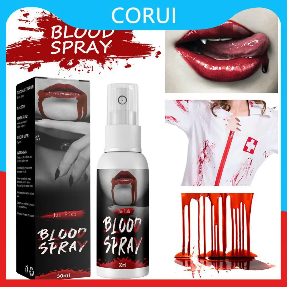 Zombie Makeup Props Artificial 30ml Plasma Spray Realistic Simulation Human Hematopoietic Props Fake Blood Stunt Toy Lightweight
Zombie Makeup Props Artificial 30ml Plasma Spray Realistic Simulation Human Hematopoietic Props Fake Blood Stunt Toy Lightweight