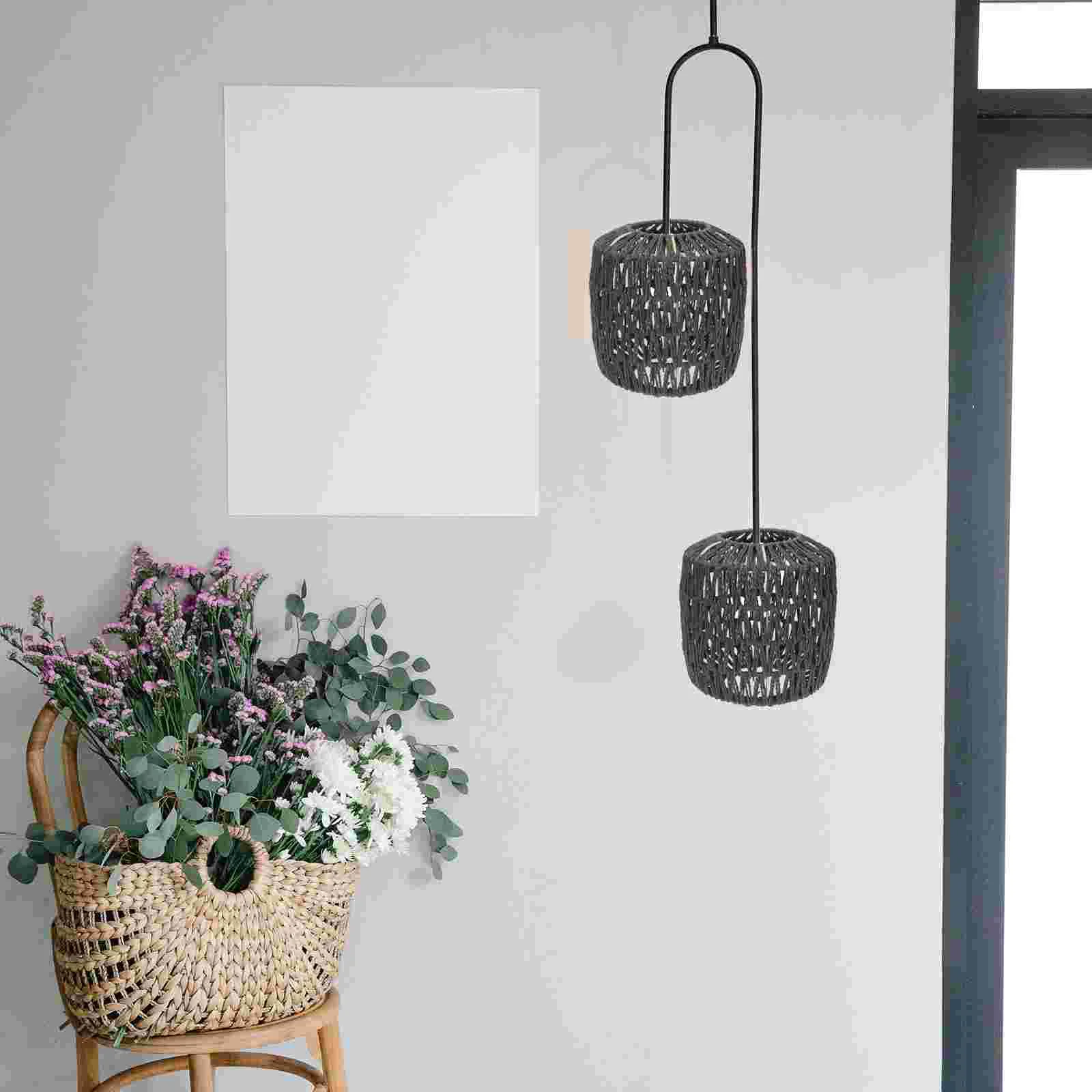 Shade Lamp Lampshade Light Rattan Pendant Chandelier Cover Woven Shades Wicker Ceiling Hanging Weavingrustic Lights
Shade Lamp Lampshade Light Rattan Pendant Chandelier Cover Woven Shades Wicker Ceiling Hanging Weavingrustic Lights