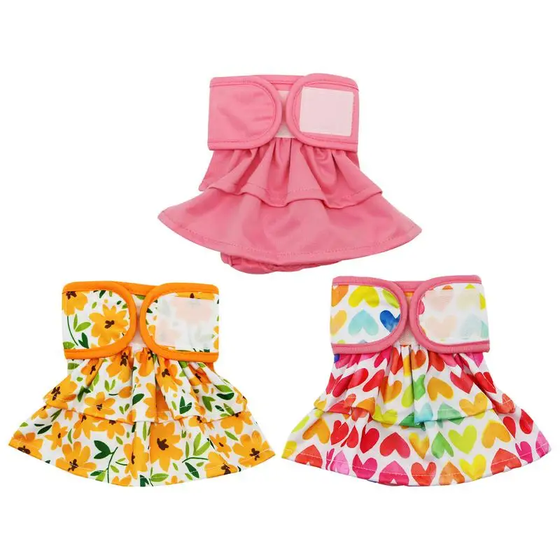 Female Dog Heat Diapers 3pcs/set Reusable Wrap Diapers For Dogs Female Leak-proof Dog Pants For Doggies Puppies Dogs Heat &
Female Dog Heat Diapers 3pcs/set Reusable Wrap Diapers For Dogs Female Leak-proof Dog Pants For Doggies Puppies Dogs Heat &