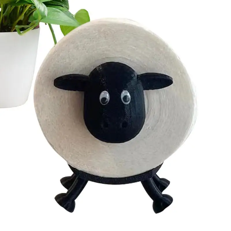 Держатель для туалетной бумаги с овечкой, держатель для бумажных рулонов для спальни, держатель для бумаги для кухни, спальни, кабинета, гос... 
Держатель для туалетной бумаги с овечкой, держатель для бумажных рулонов для спальни, держатель для бумаги для кухни, спальни, кабинета, гос...