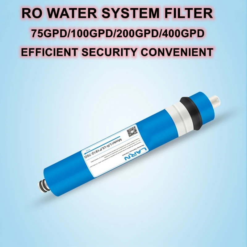 75/100/200/400GPD Home Kitchen Reverse Osmosis RO Membrane Replacement Water System Filter Water Purifier Drinking Treatment
75/100/200/400GPD Home Kitchen Reverse Osmosis RO Membrane Replacement Water System Filter Water Purifier Drinking Treatment