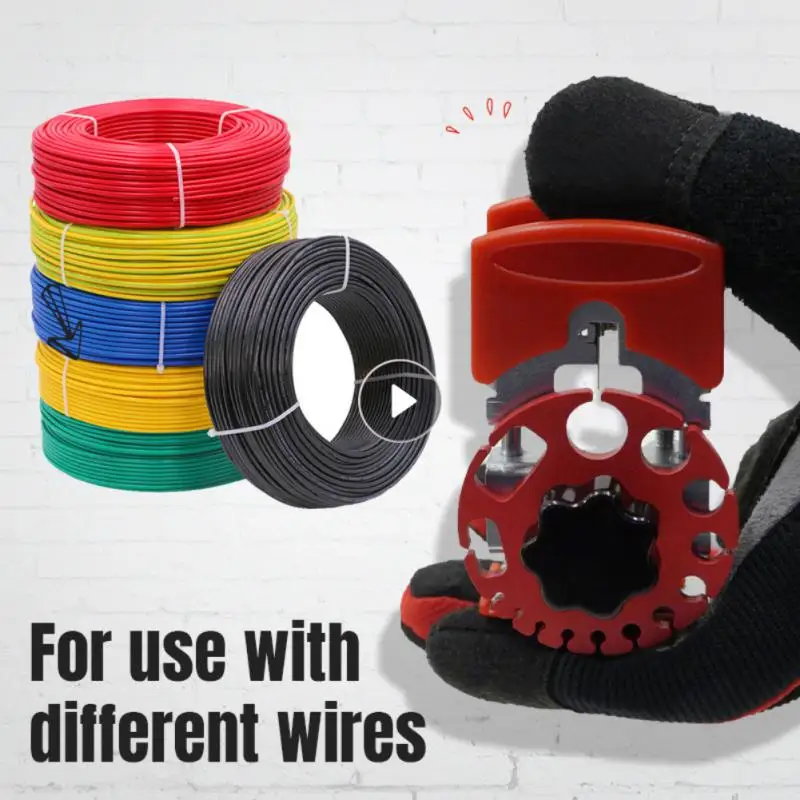 Pocket Wire Stripper Handheld Quick Wire Stripper Machine Adjustable Wire Cable Cutter Stripping Pliers Hand Tools Free 2 Blades 
Pocket Wire Stripper Handheld Quick Wire Stripper Machine Adjustable Wire Cable Cutter Stripping Pliers Hand Tools Free 2 Blades