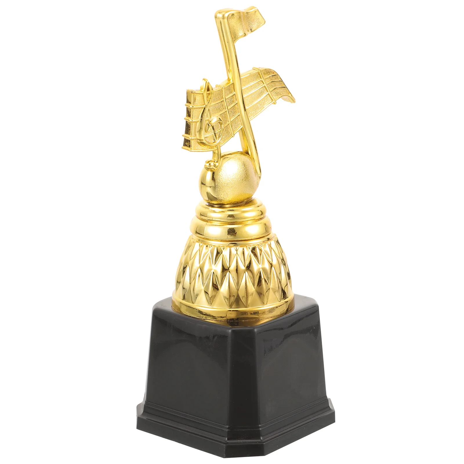 

Plastic Trophies Musical Note Trophy Small Award Awards Kids Competition Child School Tiny Students