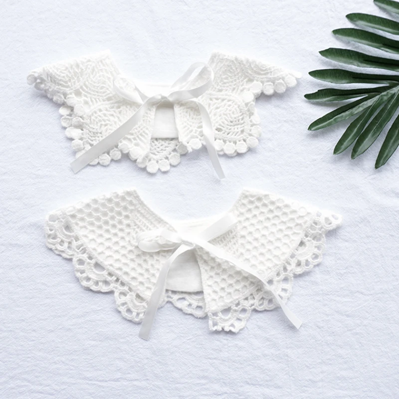 Kids Baby Lace Bibs Shawl Cotton Collar Kids Neckwear for Girls All Match Hollow Out Children Girls Scarf Accessories
Kids Baby Lace Bibs Shawl Cotton Collar Kids Neckwear for Girls All Match Hollow Out Children Girls Scarf Accessories
