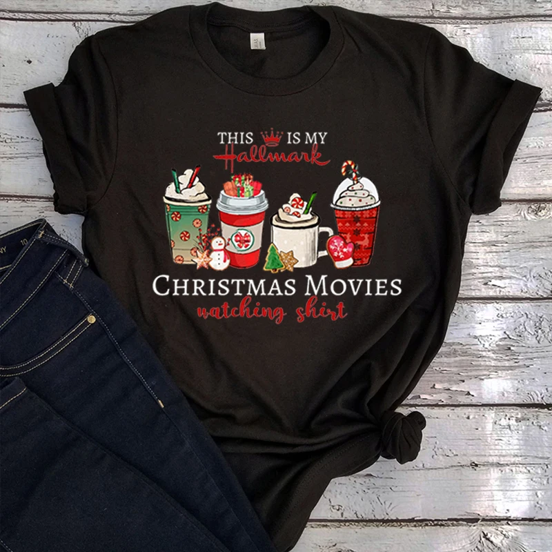 Это мой фильм смотреть футболки рождественские фильмы рубашка Милая Рождественская Эстетическая одежда праздничный спирт Топы подарок дл... 
Это мой фильм смотреть футболки рождественские фильмы рубашка Милая Рождественская Эстетическая одежда праздничный спирт Топы подарок дл...