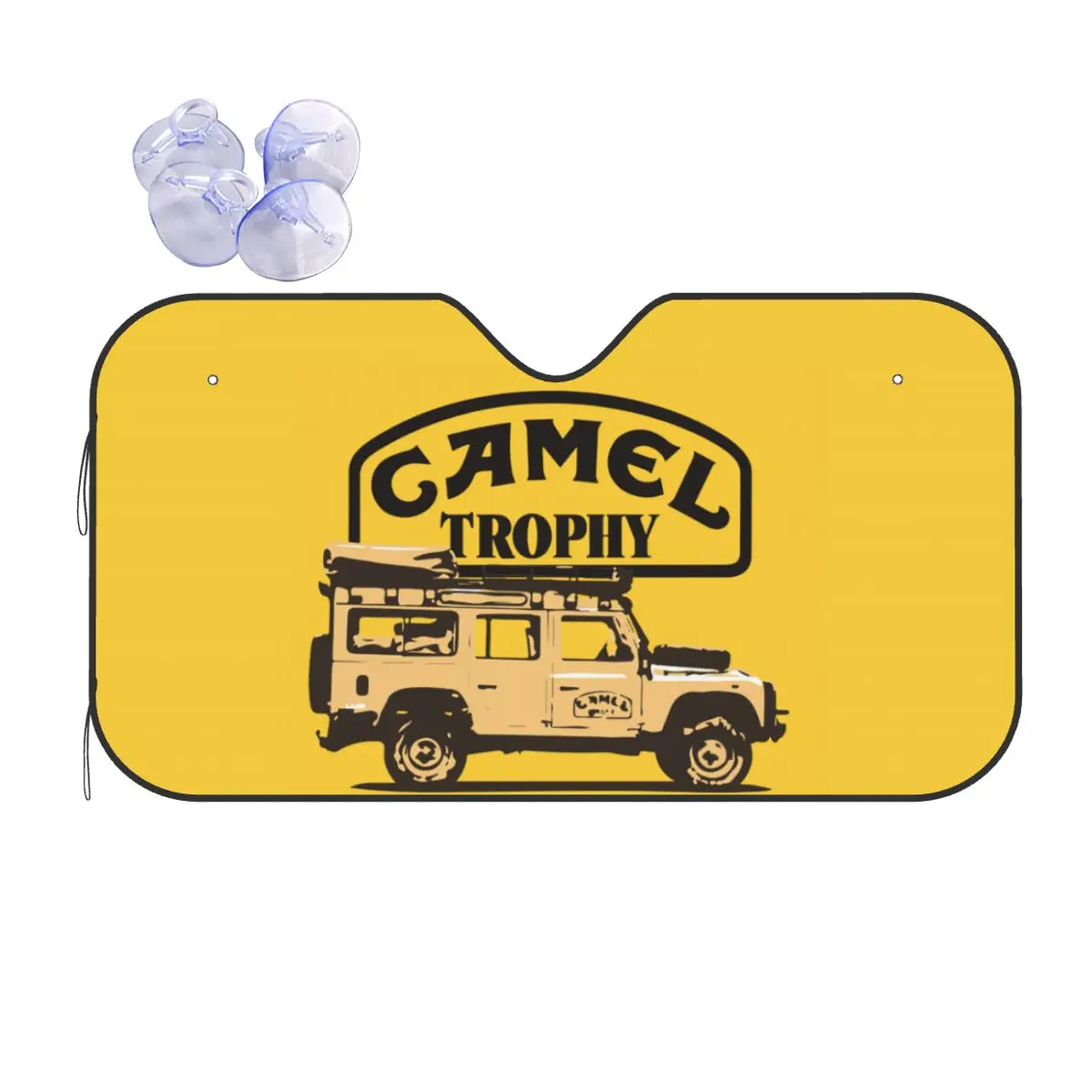 Defender 110 Camel Trophy Car Folding Windshield Sunshade 76x140cm Off-road Off Road Foils Car Sunshade UV Protector
Defender 110 Camel Trophy Car Folding Windshield Sunshade 76x140cm Off-road Off Road Foils Car Sunshade UV Protector