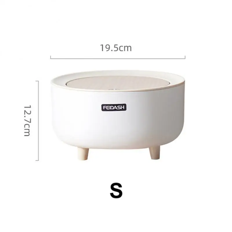 Fashion Trash Can High Foot Imitation Wood plastic Desktop with Press Cover Dustbin Living Room Toilet Kitchen Garbage Bucket
Fashion Trash Can High Foot Imitation Wood plastic Desktop with Press Cover Dustbin Living Room Toilet Kitchen Garbage Bucket