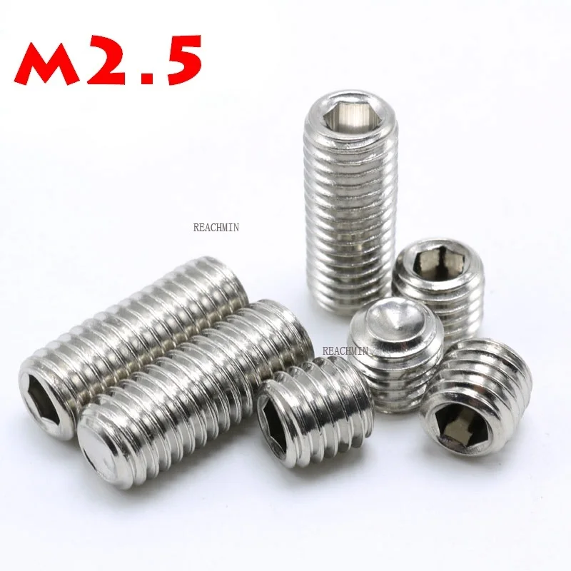200 шт./партия, шестигранные винты из нержавеющей стали M2.5X2/2,5/3/4/5/6/8/10/12/14/16
200 шт./партия, шестигранные винты из нержавеющей стали M2.5X2/2,5/3/4/5/6/8/10/12/14/16