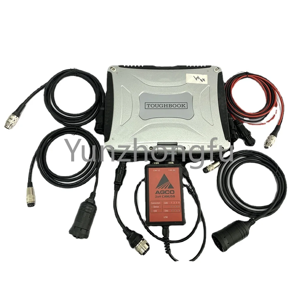 

Диагностический сканер + ноутбук CF19 для AGCO CANUSB EDT интерфейс OEM электронное средство диагностики используется для сверхмощной сельскохозяйственной техники