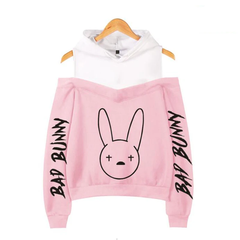 2022 New Rapper hip hop Bad Bunny Sexy Off Shoulder Hoodies Women Fashion Hooded Sweatshirt 2022 Hot Sale Streetwear Clothes
2022 New Rapper hip hop Bad Bunny Sexy Off Shoulder Hoodies Women Fashion Hooded Sweatshirt 2022 Hot Sale Streetwear Clothes