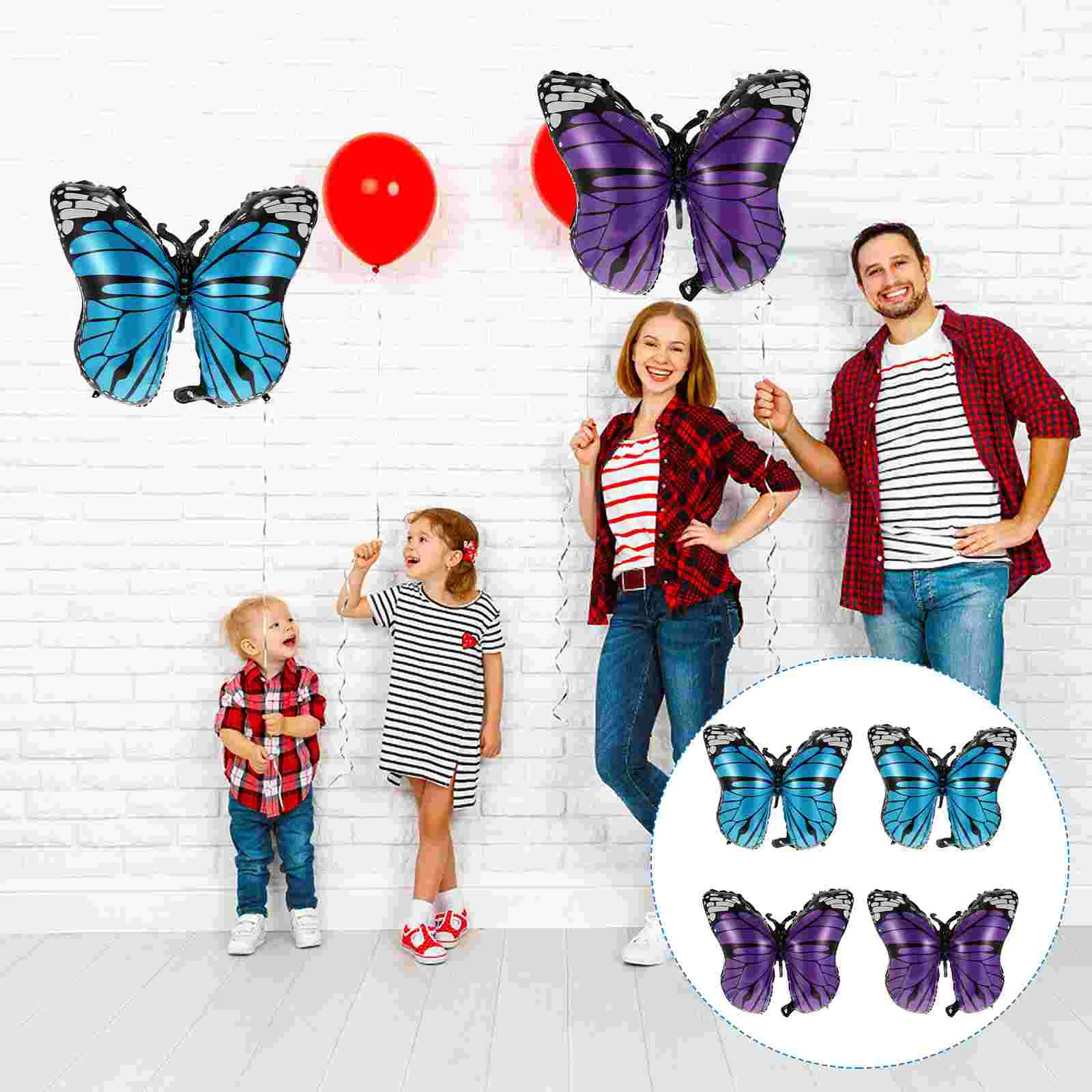 4PCS Party Balloon Themed Party Decorative Balloon Hanging Balloon
4PCS Party Balloon Themed Party Decorative Balloon Hanging Balloon