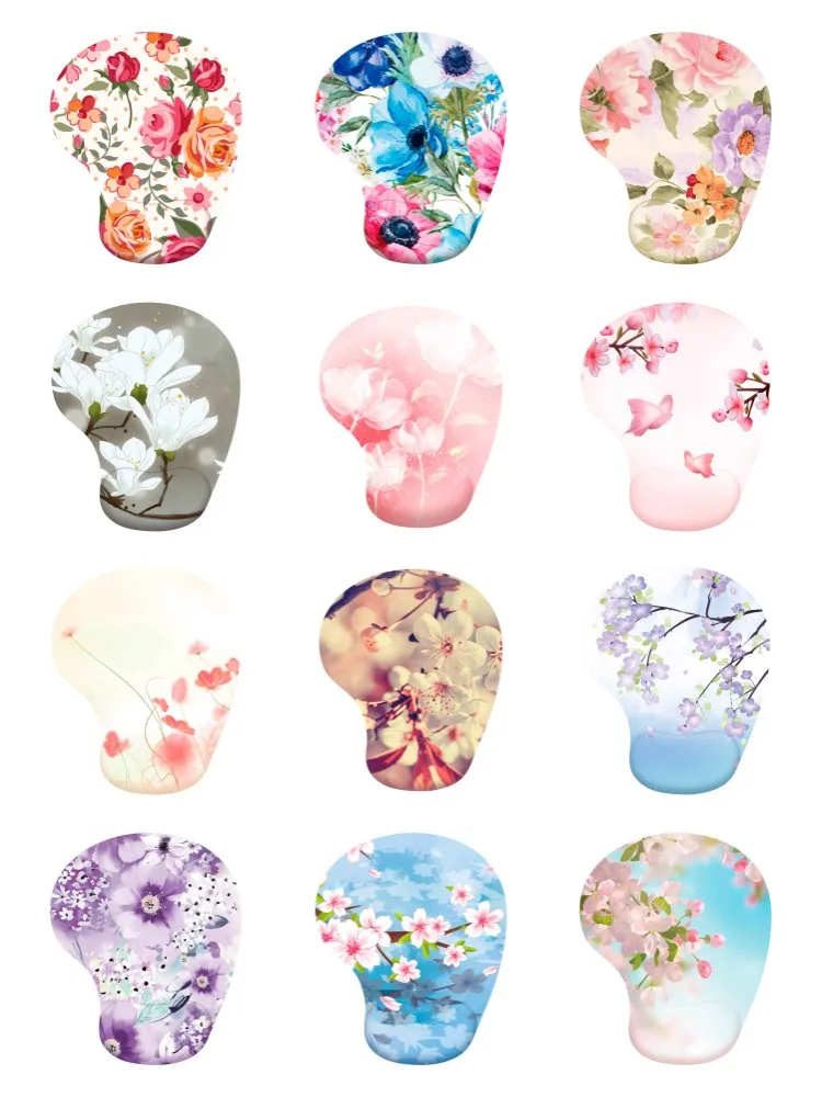 Flower Cute Mouse Pad Wrist Pad Silicone Slip Pad Cushion Keyboard Hand Rest Wrist Pad Office Game
Flower Cute Mouse Pad Wrist Pad Silicone Slip Pad Cushion Keyboard Hand Rest Wrist Pad Office Game