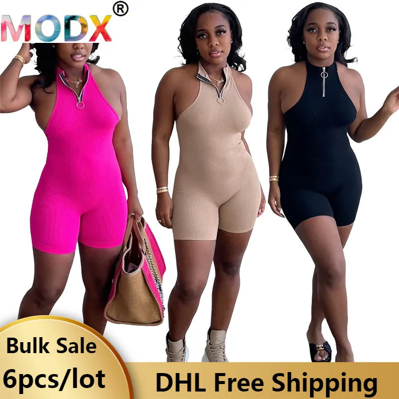 6PCS Sleeveless Ripped Rompers Women Bodysuit Summer Shorts Outfit Off Shoulder Jumper Suit Backless Sexy Bodycon Overalls 7107
6PCS Sleeveless Ripped Rompers Women Bodysuit Summer Shorts Outfit Off Shoulder Jumper Suit Backless Sexy Bodycon Overalls 7107