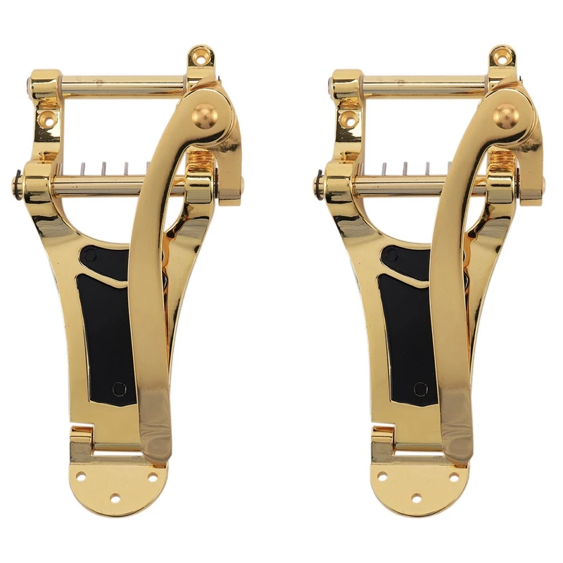 2X Electric Guitar Tremolo Bridge Replacement Vibrato LP Guitar Parts Alloys Tremolo Tailpiece Bridge Crank Bar Golden
2X Electric Guitar Tremolo Bridge Replacement Vibrato LP Guitar Parts Alloys Tremolo Tailpiece Bridge Crank Bar Golden