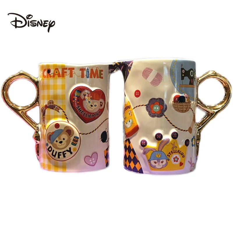 Чашка керамическая с мультяшным рисунком Disney, милая кружка с изображением времени и звезд дельу, домашняя чашка для молока большой вместимо...
Чашка керамическая с мультяшным рисунком Disney, милая кружка с изображением времени и звезд дельу, домашняя чашка для молока большой вместимо...