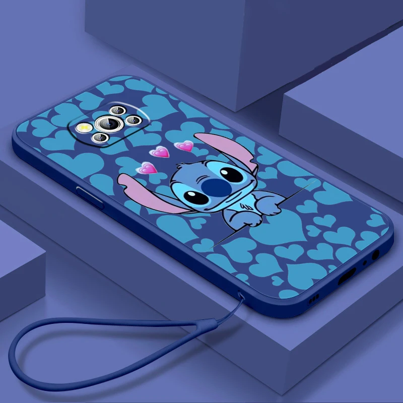 Disney Stitch Cute Cartoon Phone Case For Xiaomi Mi Poco X4 X3 C40 C3 M4 M3 F4 F3 GT Pro NFC 5G Soft Cover Liquid Rope Funda
Disney Stitch Cute Cartoon Phone Case For Xiaomi Mi Poco X4 X3 C40 C3 M4 M3 F4 F3 GT Pro NFC 5G Soft Cover Liquid Rope Funda