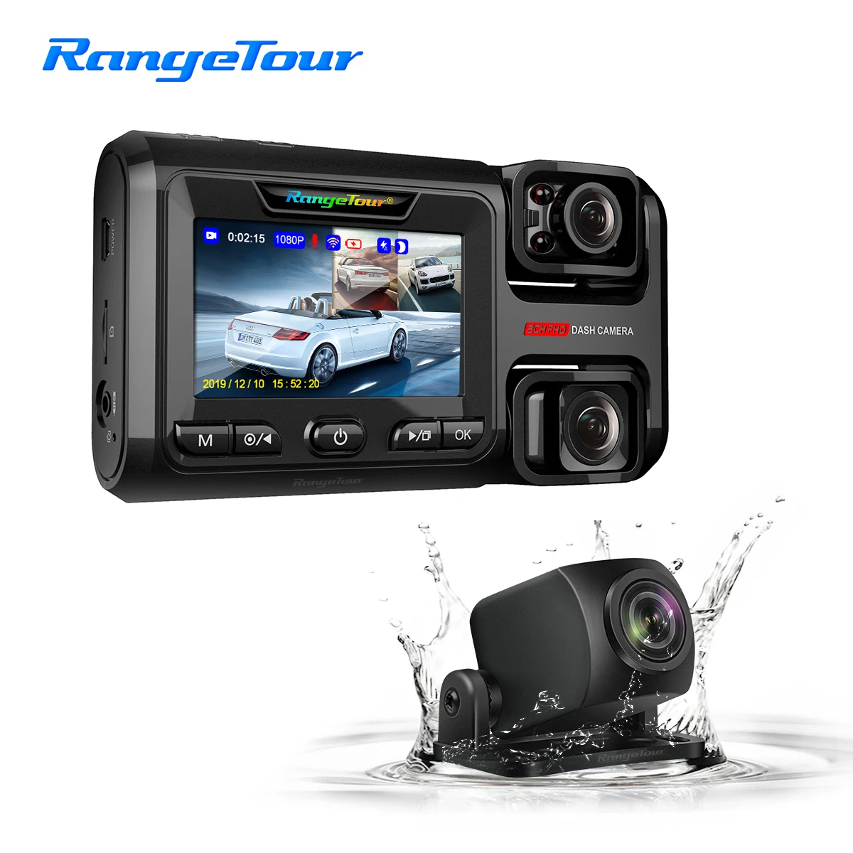 720P Dash Cam Recorder 1280P Mini Hidden Dual Camera Lens HD Night Vision DVR Car Camera WIFI GPS G-sensor 
720P Dash Cam Recorder 1280P Mini Hidden Dual Camera Lens HD Night Vision DVR Car Camera WIFI GPS G-sensor