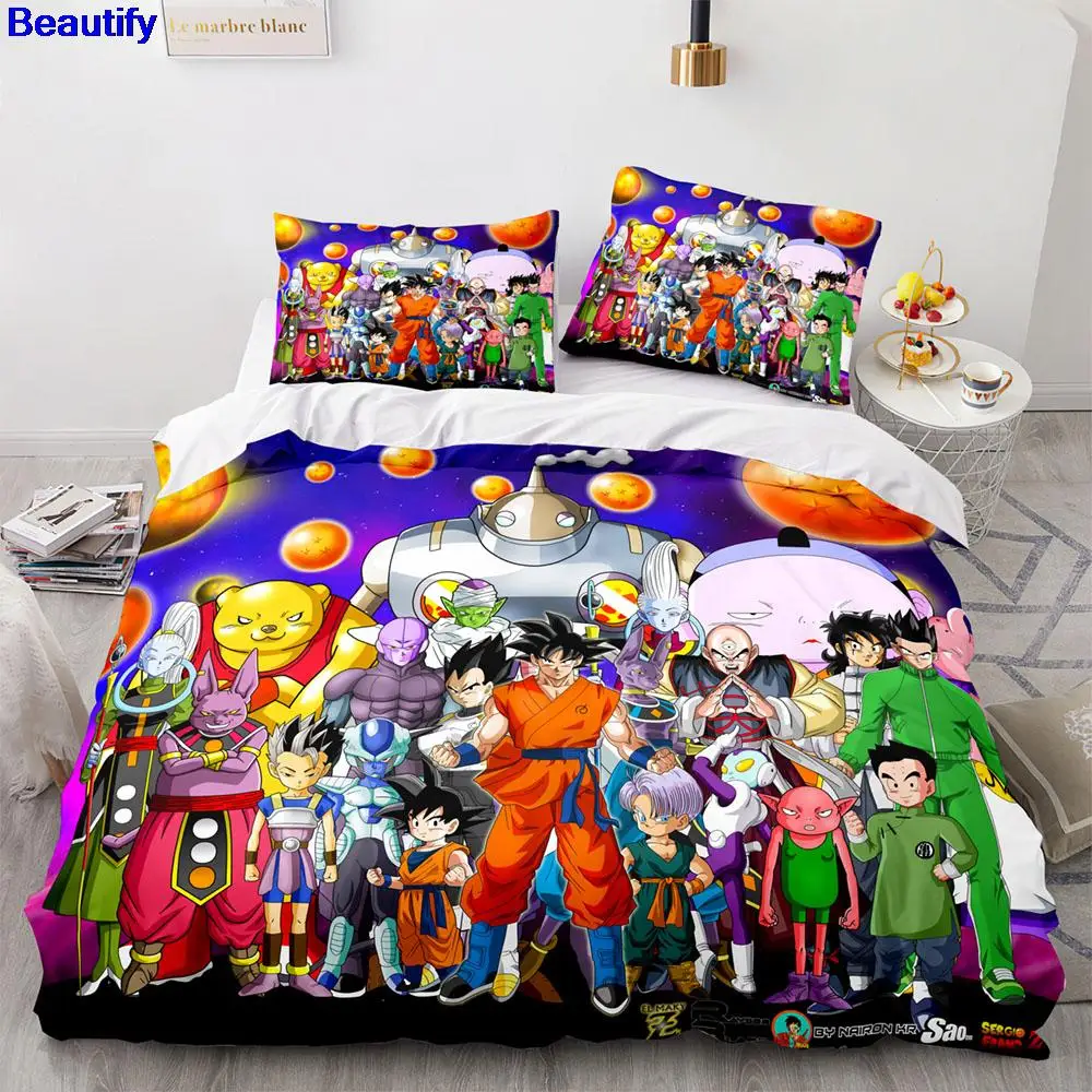 Beautify Anime Bedding Set Single Twin Full Queen King Size Son-Goku Bed Set Aldult Kid Bedroom Duvetcover Sets 3D Print
Beautify Anime Bedding Set Single Twin Full Queen King Size Son-Goku Bed Set Aldult Kid Bedroom Duvetcover Sets 3D Print