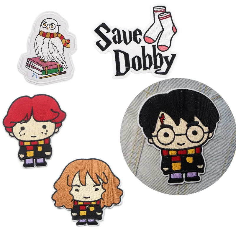 Kawaii Harries Embroidery Magic Academy Potters Clothes Patch Cloth Stickers Case and Bag Accessories Adhesive Cloth Stickers 
Kawaii Harries Embroidery Magic Academy Potters Clothes Patch Cloth Stickers Case and Bag Accessories Adhesive Cloth Stickers