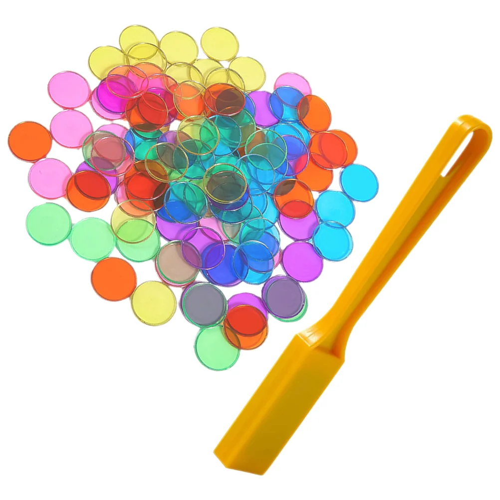 Transparent Disc Teaching Aids Magnetic Wand Round Chips Color Sorting Toy Children's Toys Educational Kids Plastic Puzzle
Transparent Disc Teaching Aids Magnetic Wand Round Chips Color Sorting Toy Children's Toys Educational Kids Plastic Puzzle