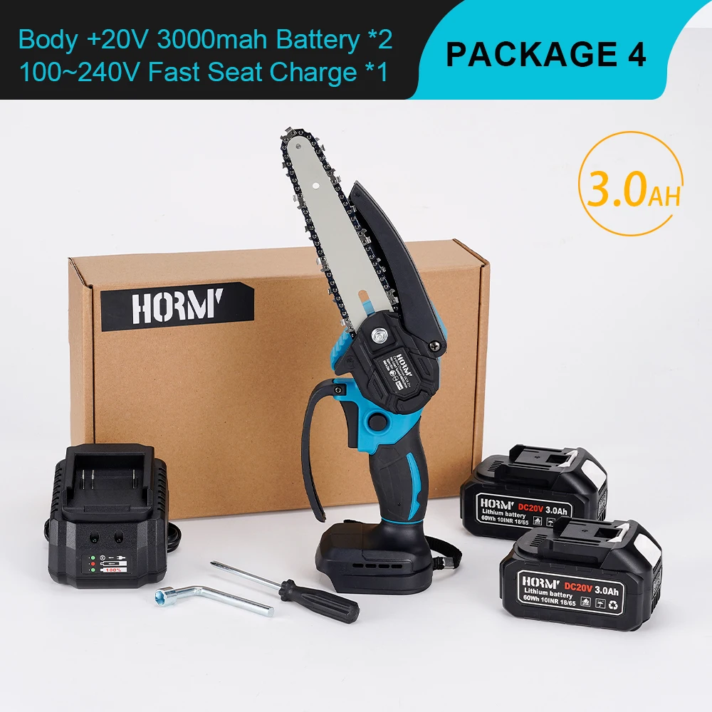 20V Brushless Electric Saw 6 Inch Mini Chainsaw Cutter Handheld Pruning Trimmer Garden Woodworking Power Tool For Makita Battery
20V Brushless Electric Saw 6 Inch Mini Chainsaw Cutter Handheld Pruning Trimmer Garden Woodworking Power Tool For Makita Battery
