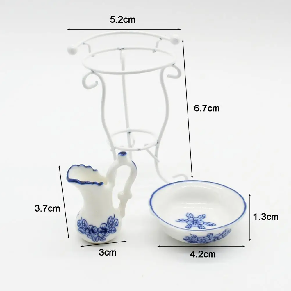 15PCS 1/12 Miniature doll house wash basin Ceramic Tableware Dollhouse Kitchen Accessories 
15PCS 1/12 Miniature doll house wash basin Ceramic Tableware Dollhouse Kitchen Accessories