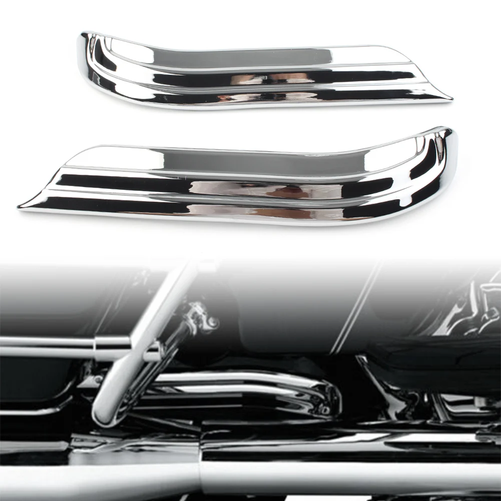 1Pair Chrome Motorbike Louvered Swingarm Covers Accent Trim Decoration for Harley Touring Dresser 2009-2020 
1Pair Chrome Motorbike Louvered Swingarm Covers Accent Trim Decoration for Harley Touring Dresser 2009-2020