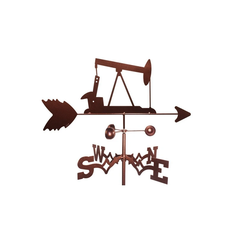 Oil Well Rig Weather Vane Stainless Steel Spray Paint Outdoor Rooftop Roof Ornaments
Oil Well Rig Weather Vane Stainless Steel Spray Paint Outdoor Rooftop Roof Ornaments