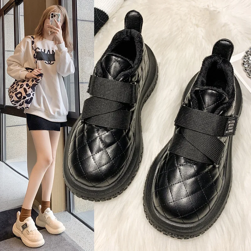 Туфли женские с низким верхом, хлопковая обувь, повседневные, на толстой подошве, бархатные, лоферы для спорта и отдыха, белые
Туфли женские с низким верхом, хлопковая обувь, повседневные, на толстой подошве, бархатные, лоферы для спорта и отдыха, белые