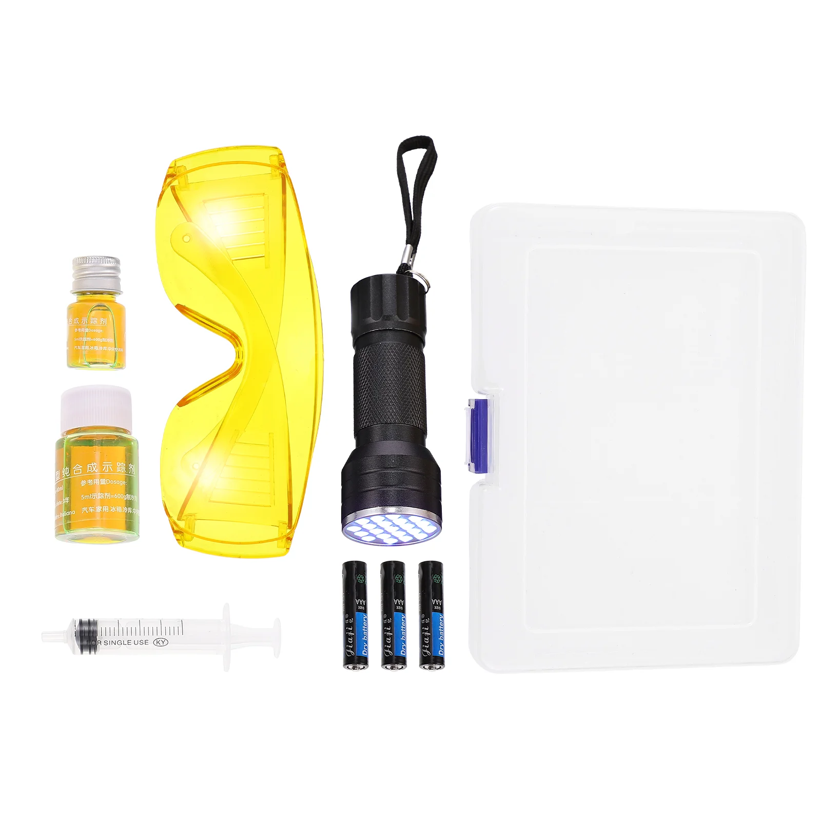 1 Set Refrigerant Leak Detection Tool Ac Dye Leak Detection Refrigerant Leak Tool Ac Leak Tool 
1 Set Refrigerant Leak Detection Tool Ac Dye Leak Detection Refrigerant Leak Tool Ac Leak Tool